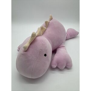 Pillowfort Placid Purple Dino Weighted Plush 24" Ages Anxiety Relief